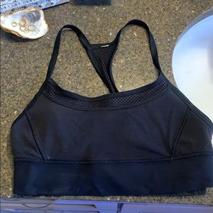 Black Lulu Lemon Sports Bra